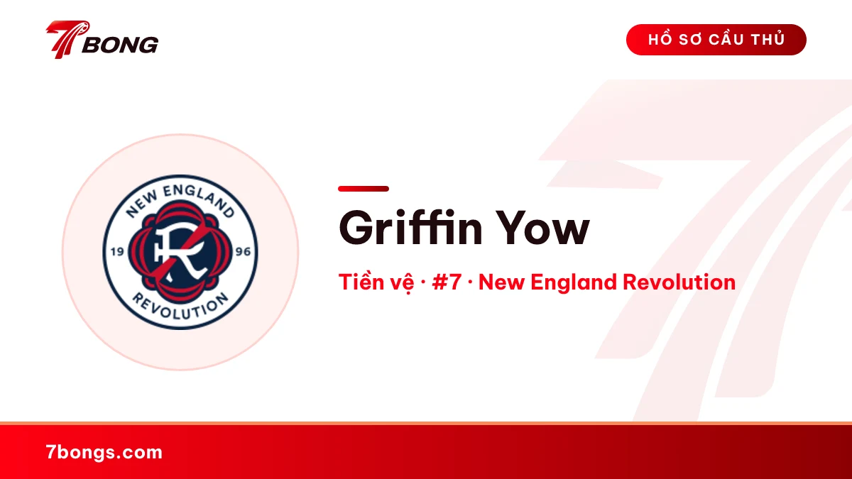 Griffin Yow — New England Revolution