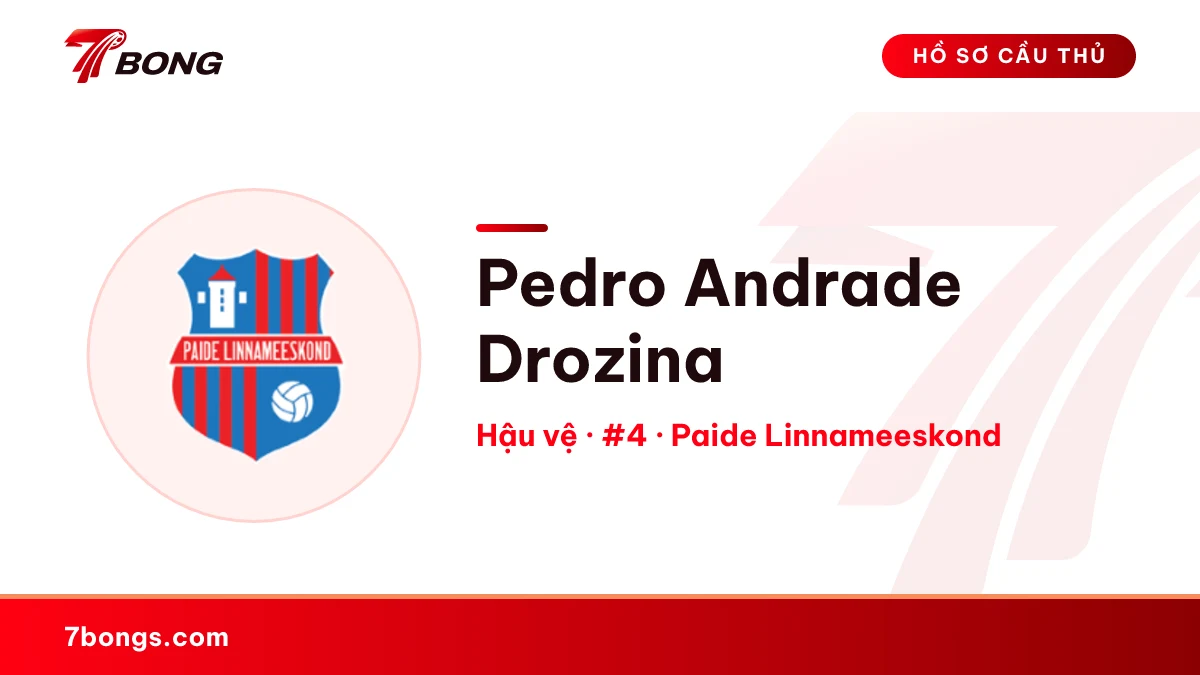 Pedro Andrade Drozina — Paide Linnameeskond