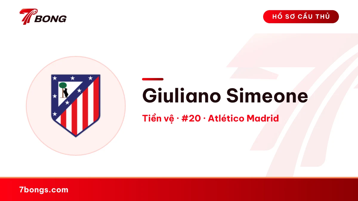 Giuliano Simeone — Atlético Madrid