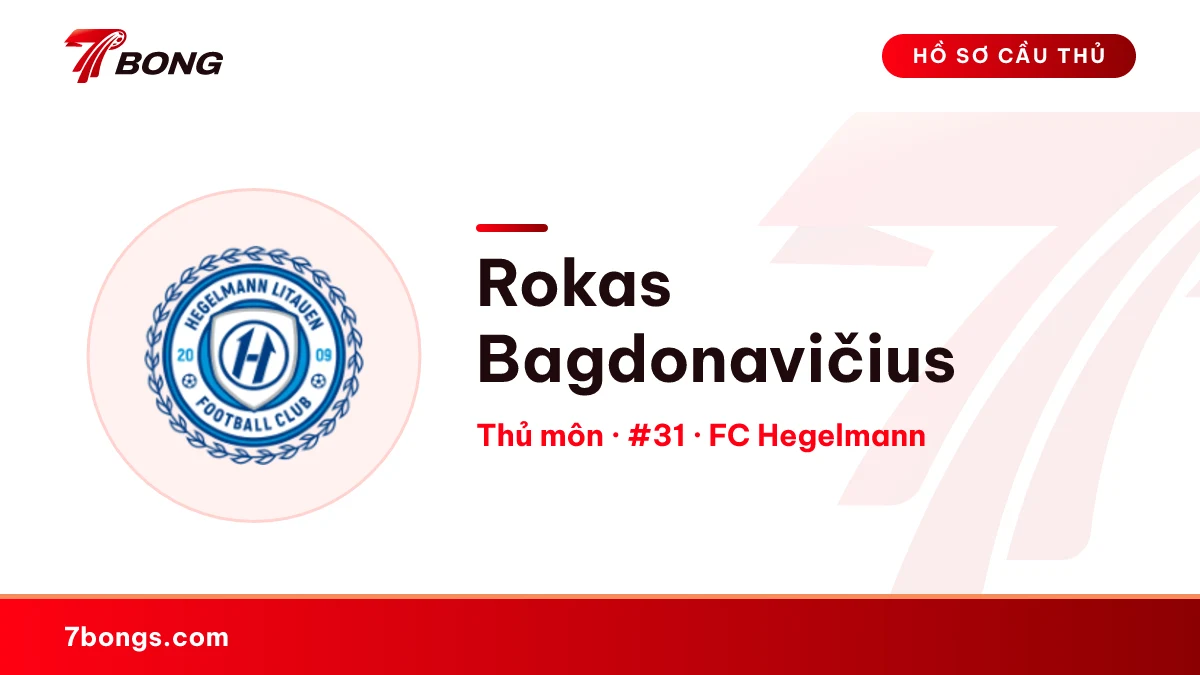Rokas Bagdonavičius — FC Hegelmann