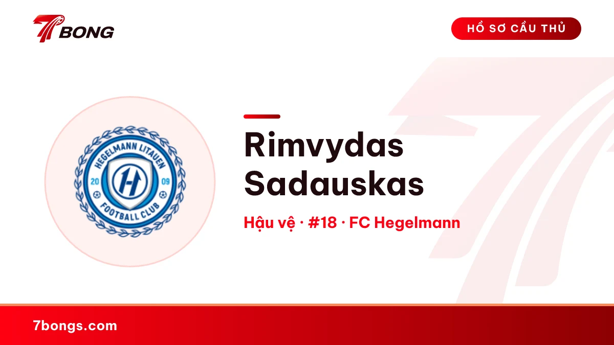 Rimvydas Sadauskas — FC Hegelmann