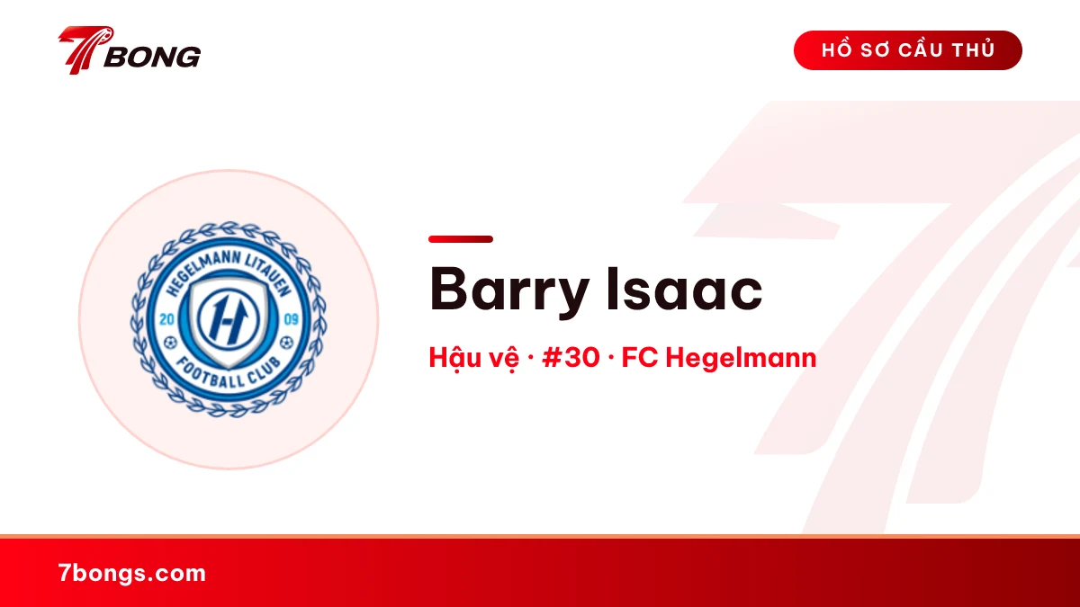 Barry Isaac — FC Hegelmann