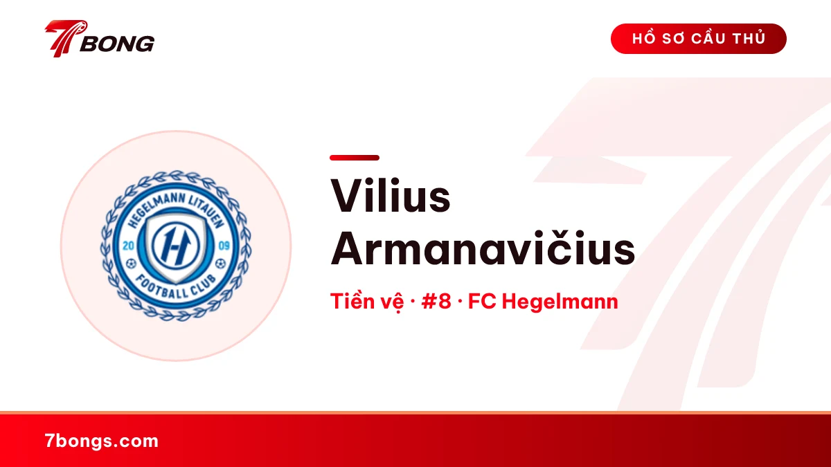 Vilius Armanavičius — FC Hegelmann