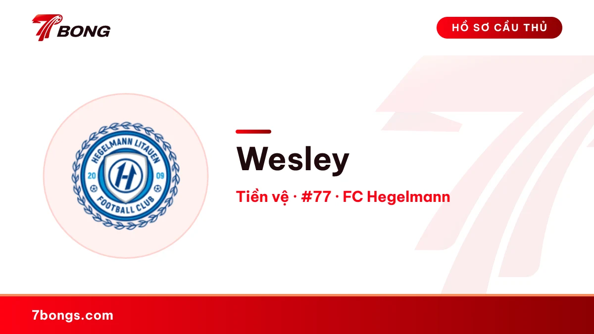 Wesley — FC Hegelmann