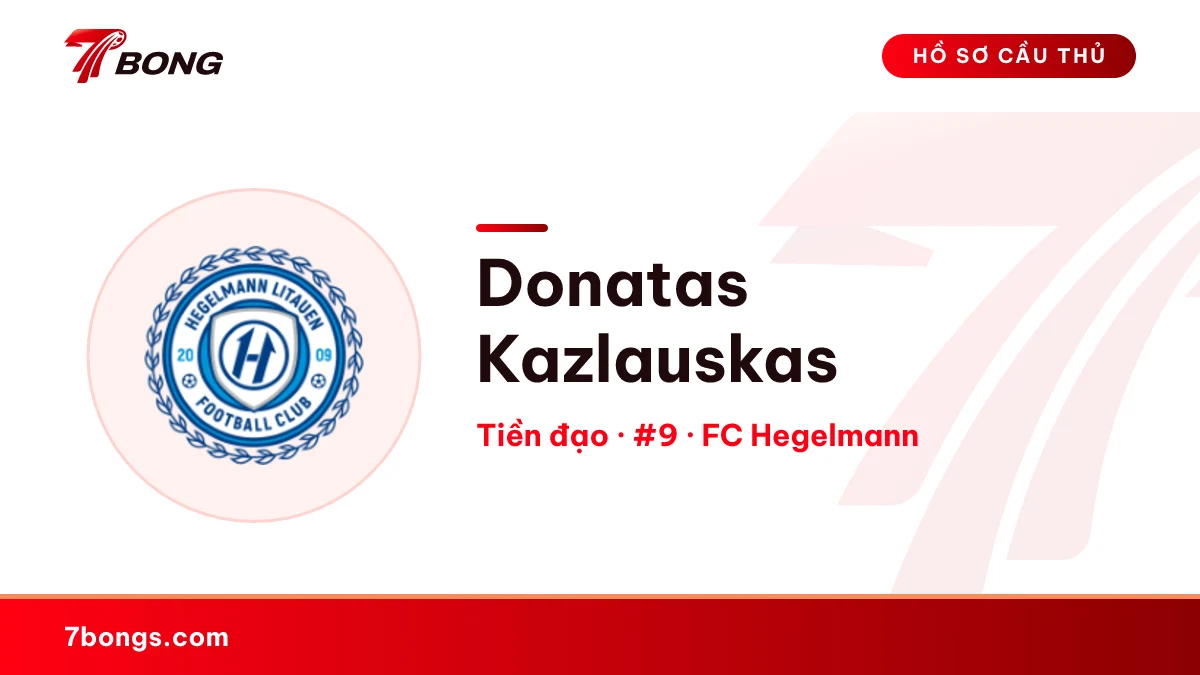 Donatas Kazlauskas — FC Hegelmann