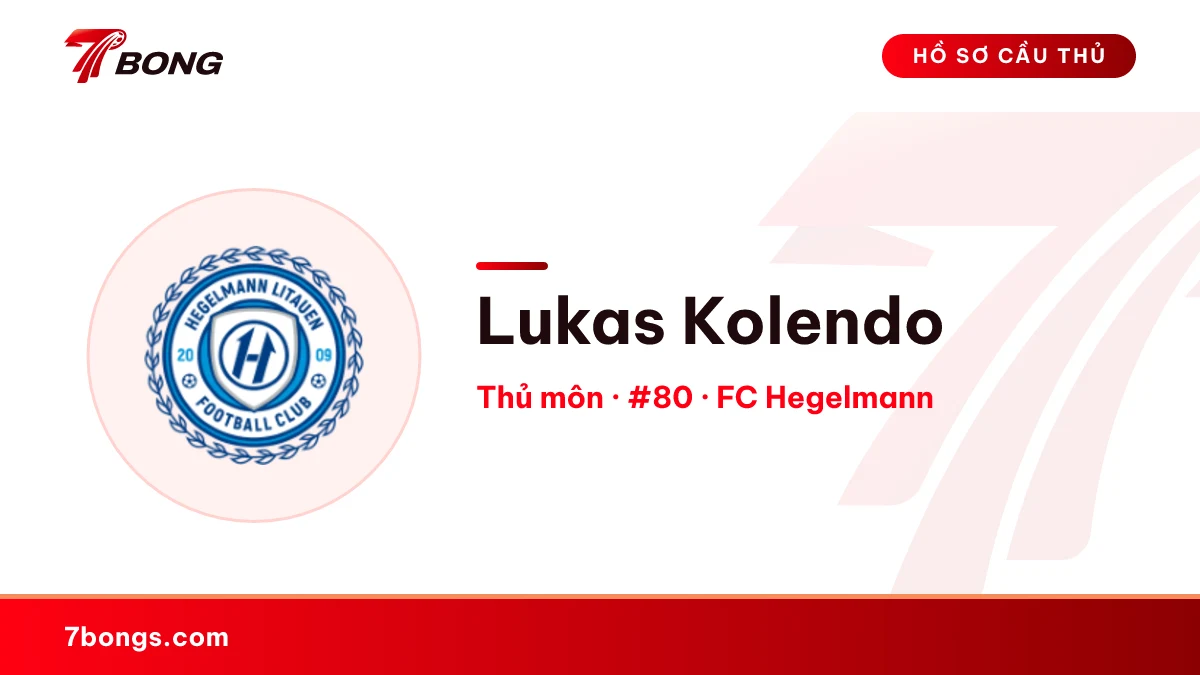 Lukas Kolendo — FC Hegelmann