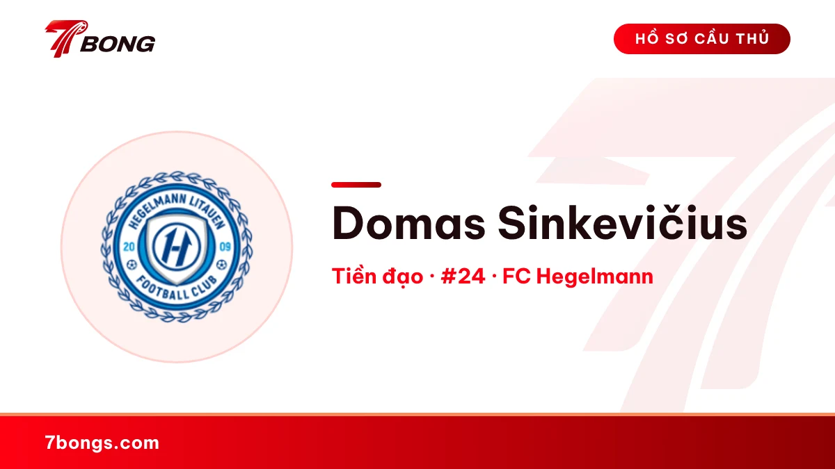 Domas  Sinkevičius — FC Hegelmann