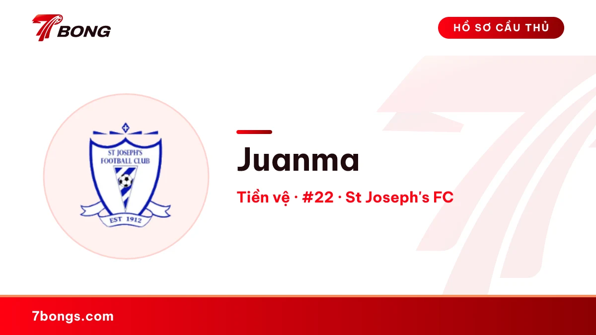 Juanma — St Joseph's FC