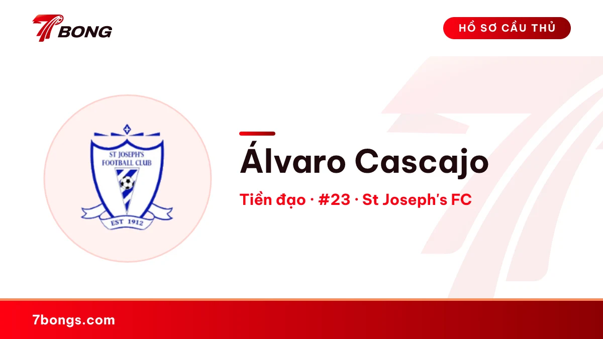 Álvaro Cascajo — St Joseph's FC