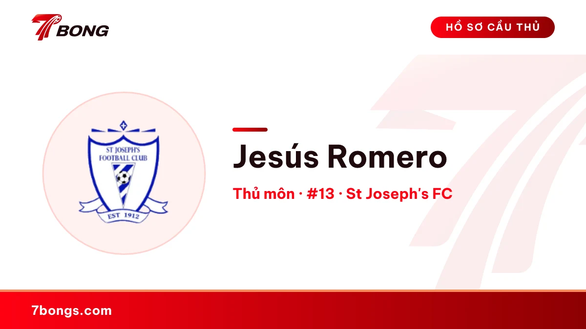 Jesús Romero — St Joseph's FC