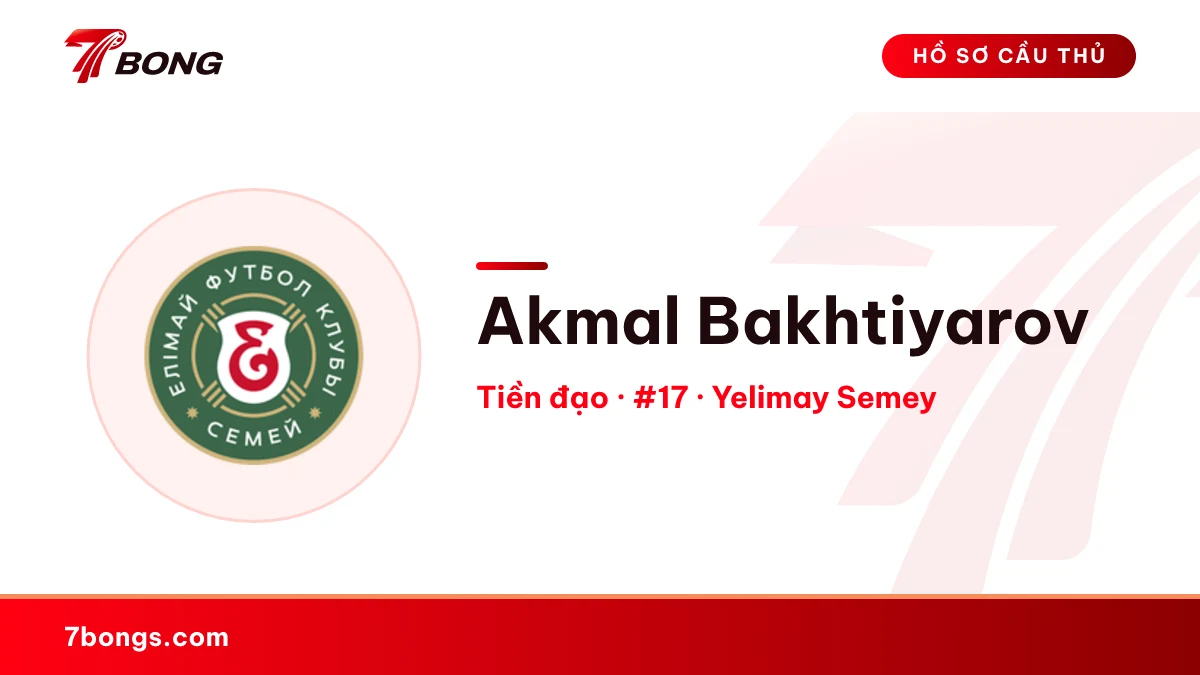 Akmal Bakhtiyarov — Yelimay Semey