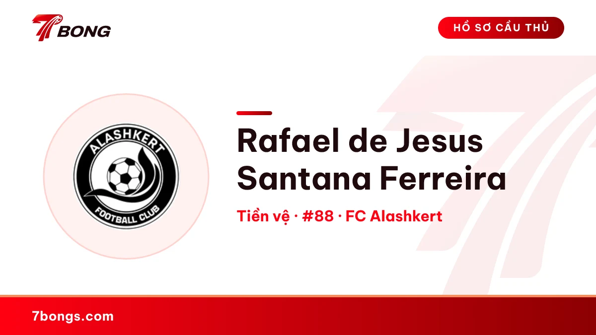 Rafael de Jesus Santana Ferreira — FC Alashkert