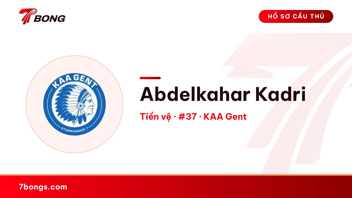 Abdelkahar Kadri — KAA Gent