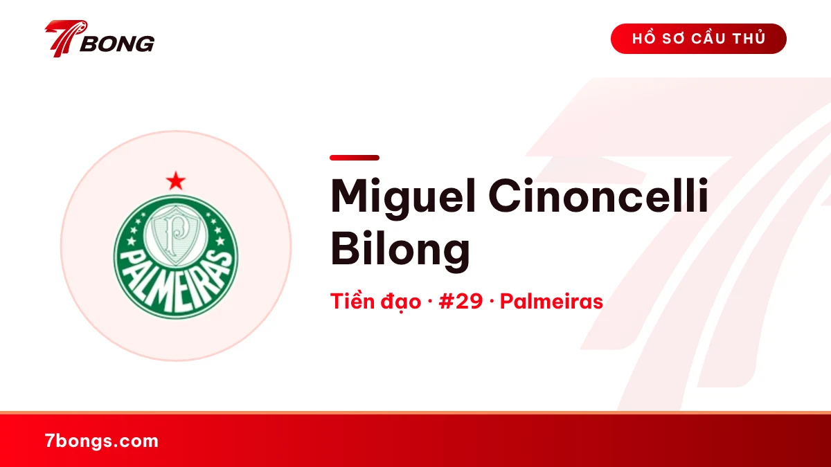 Miguel Cinoncelli Bilong — Palmeiras