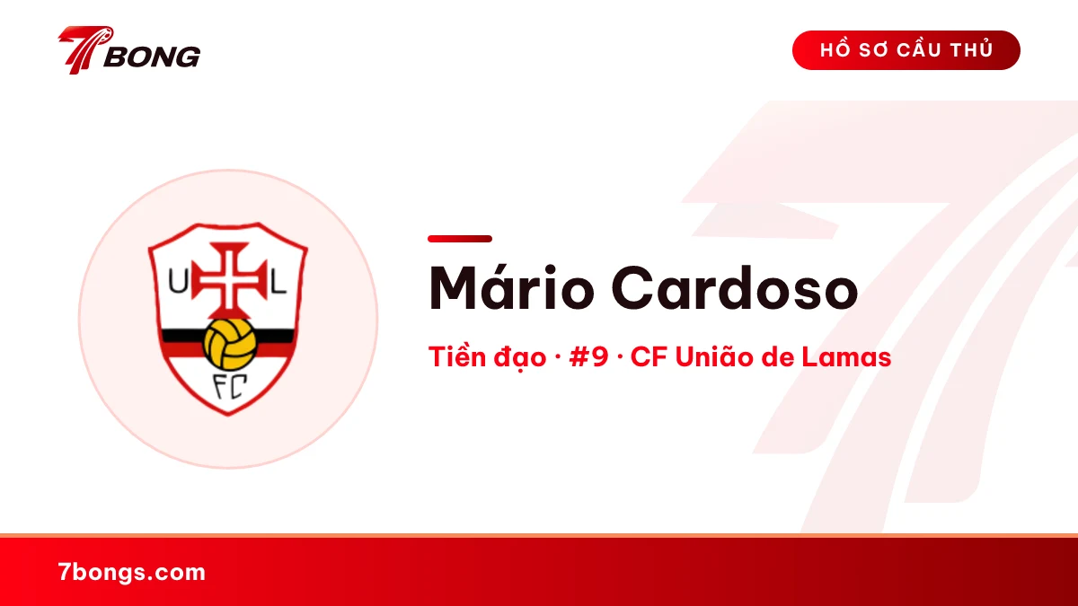 Mário Cardoso — CF União de Lamas