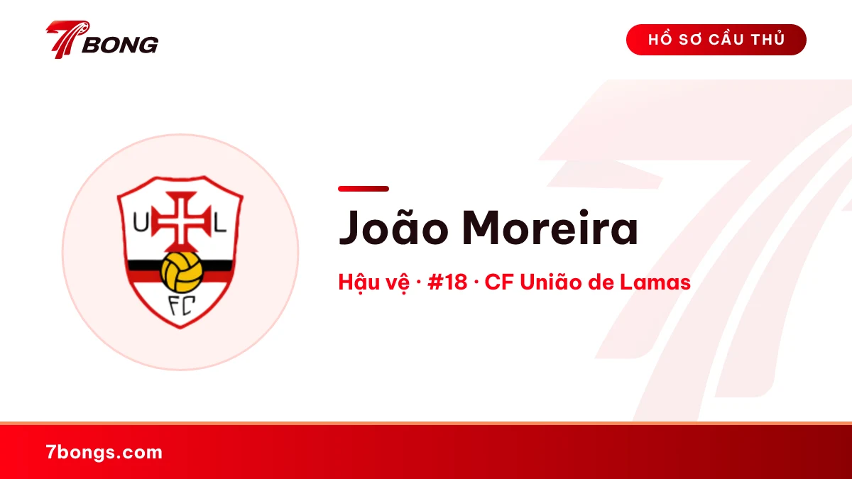 João Moreira — CF União de Lamas