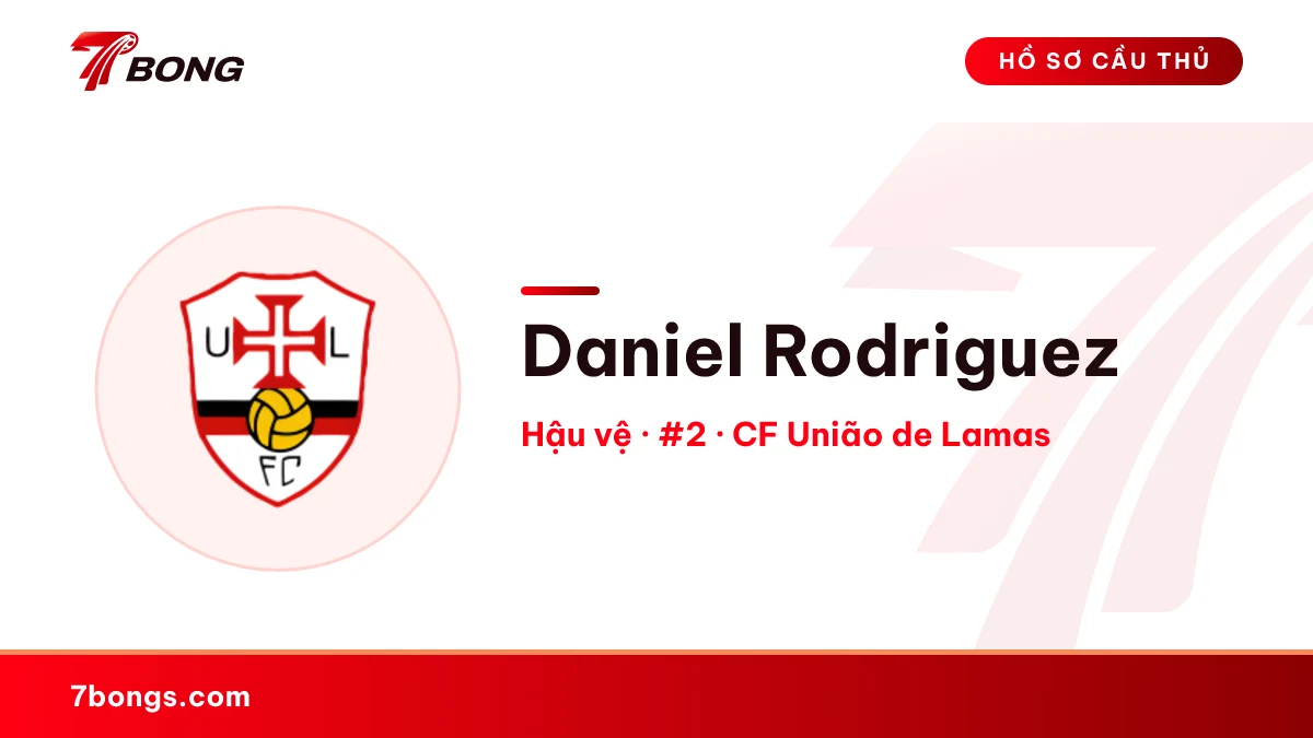 Daniel Rodriguez — CF União de Lamas