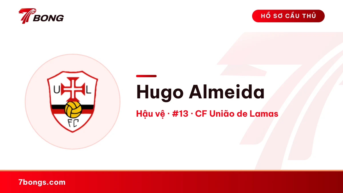 Hugo Almeida — CF União de Lamas