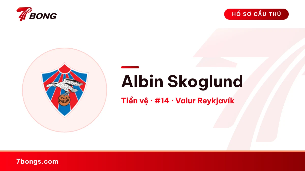 Albin Skoglund — Valur Reykjavík