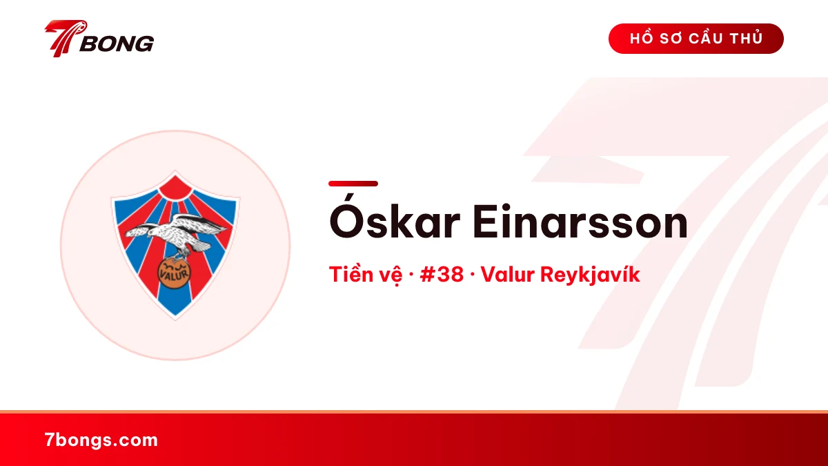 Óskar Einarsson — Valur Reykjavík