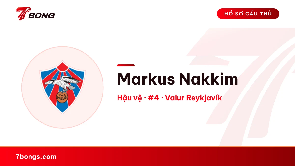 Markus Nakkim — Valur Reykjavík