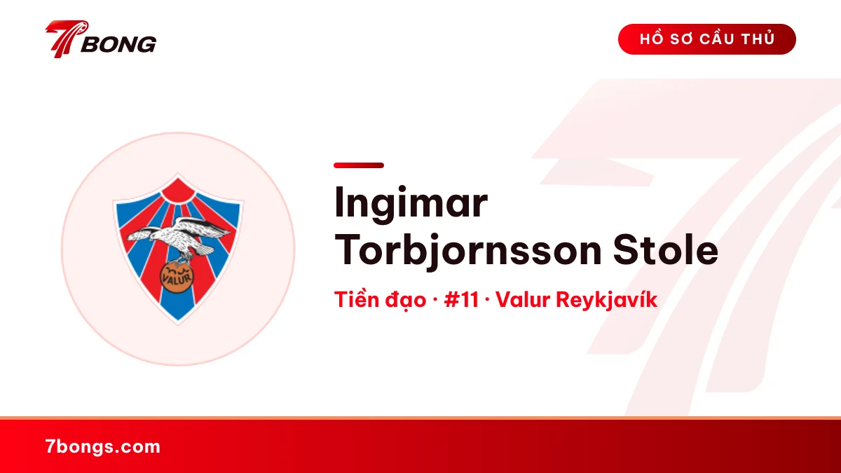 Ingimar Torbjornsson Stole — Valur Reykjavík