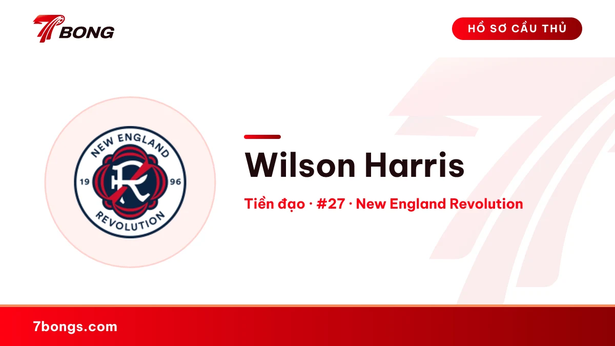 Wilson Harris — New England Revolution