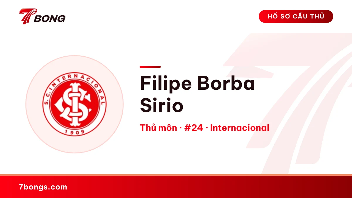 Filipe Borba Sirio — Internacional