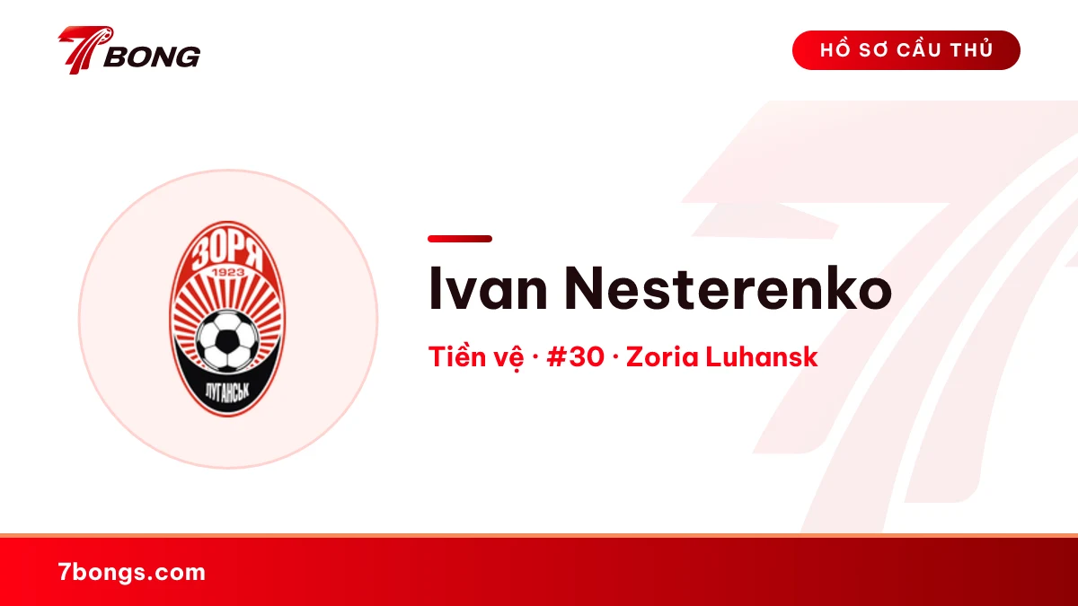 Ivan Nesterenko — Zoria Luhansk