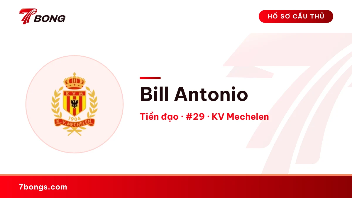 Bill Antonio — KV Mechelen