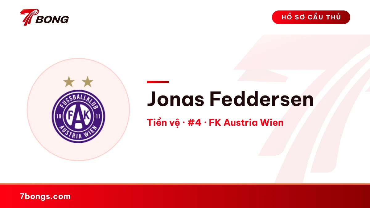 Jonas Feddersen — FK Austria Wien