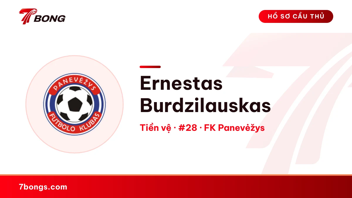 Ernestas Burdzilauskas — FK Panevėžys