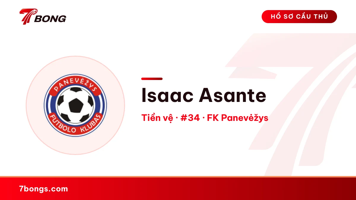 Isaac Asante — FK Panevėžys