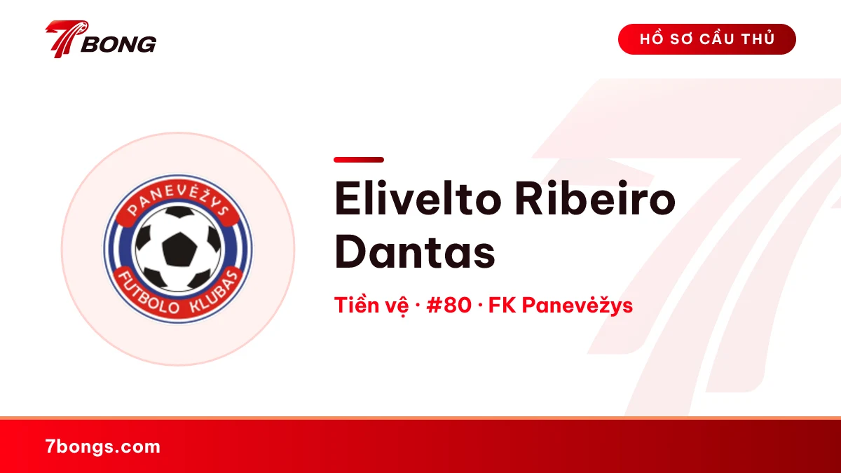 Elivelto Ribeiro Dantas — FK Panevėžys