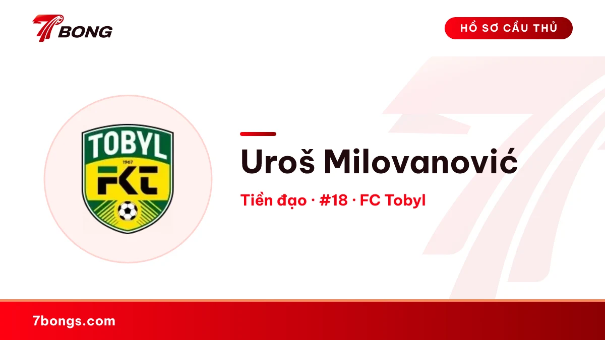 Uroš Milovanović — FC Tobyl