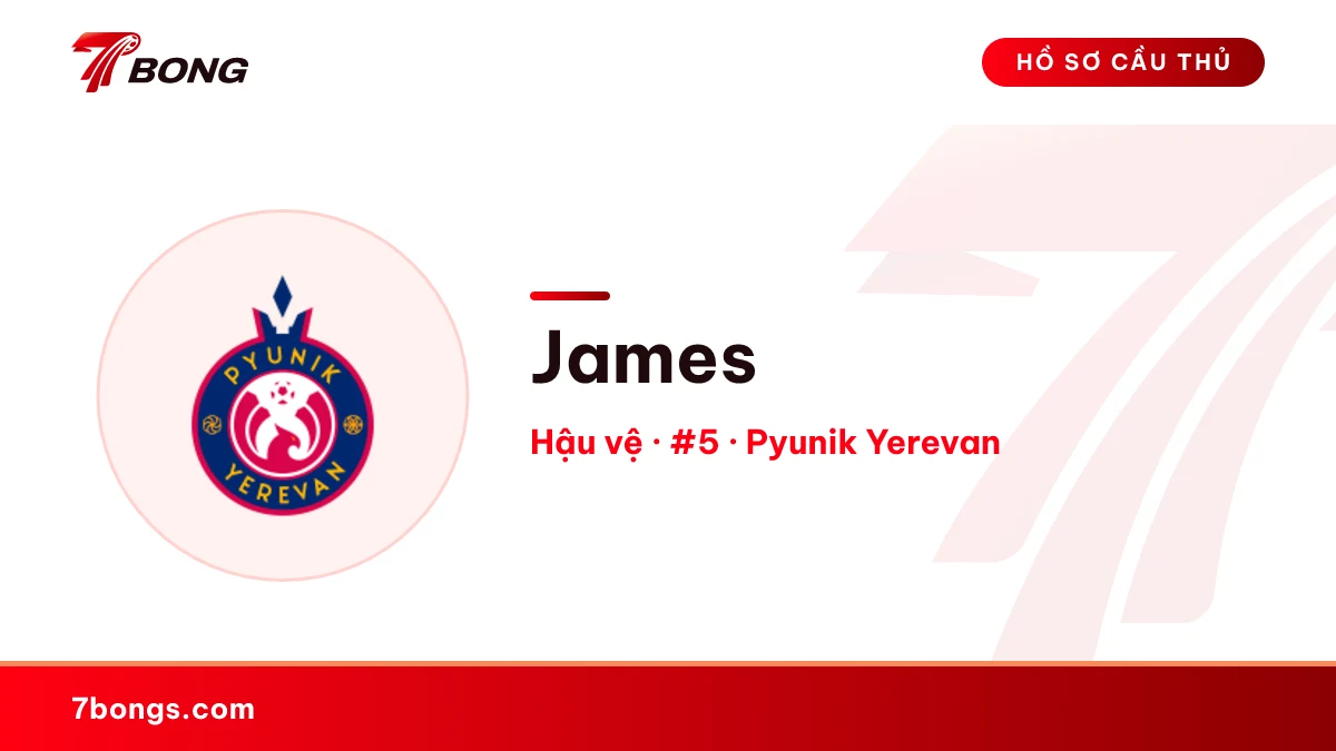 James — Pyunik Yerevan