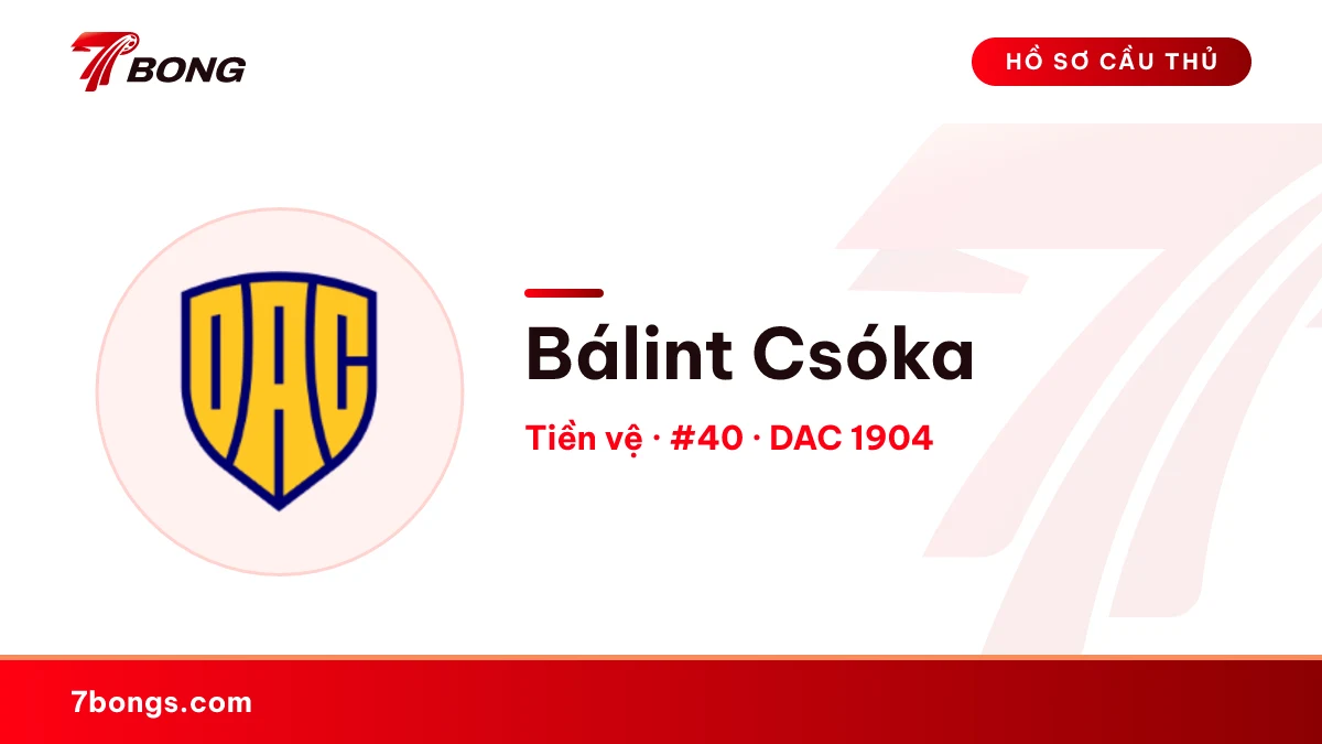 Bálint Csóka — DAC 1904