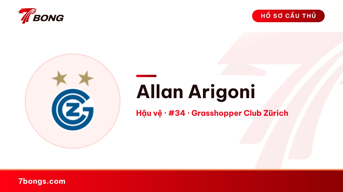 Allan Arigoni — Grasshopper Club Zürich