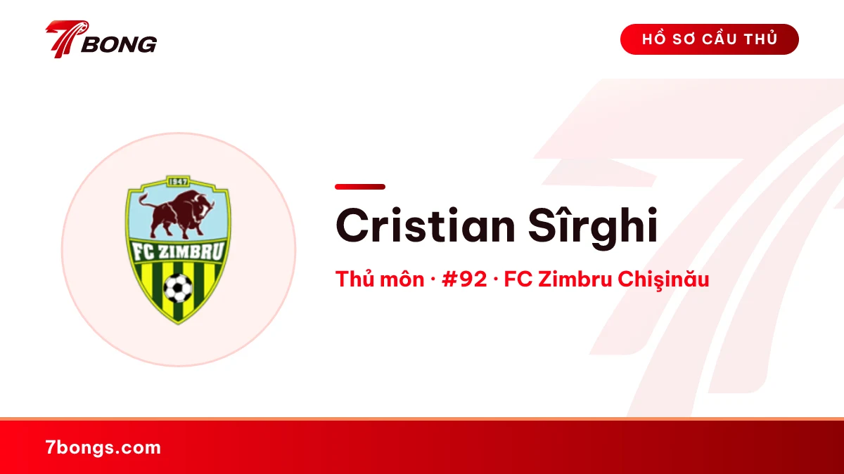 Cristian Sîrghi — FC Zimbru Chişinău