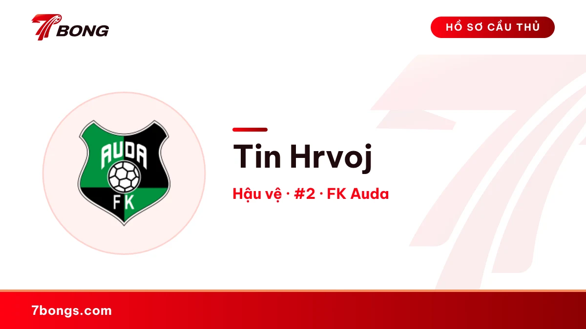 Tin Hrvoj — FK Auda