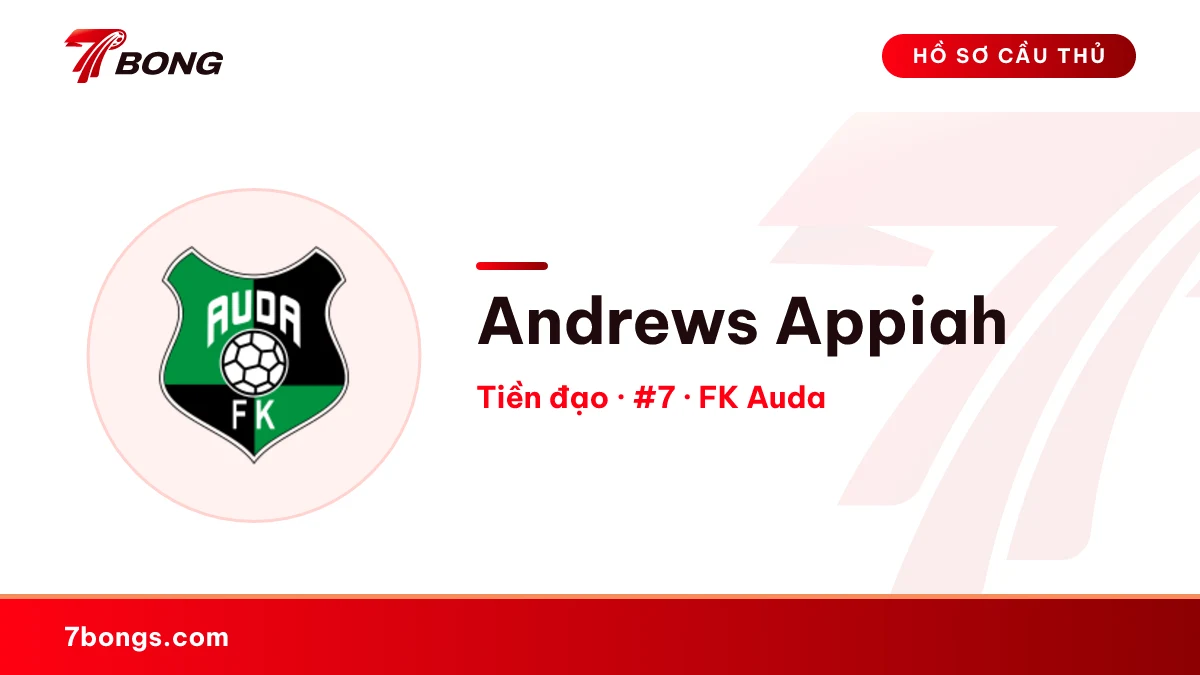 Andrews Appiah — FK Auda