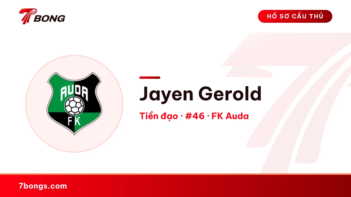 Jayen Gerold — FK Auda
