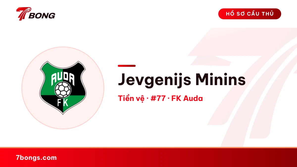 Jevgenijs Minins — FK Auda