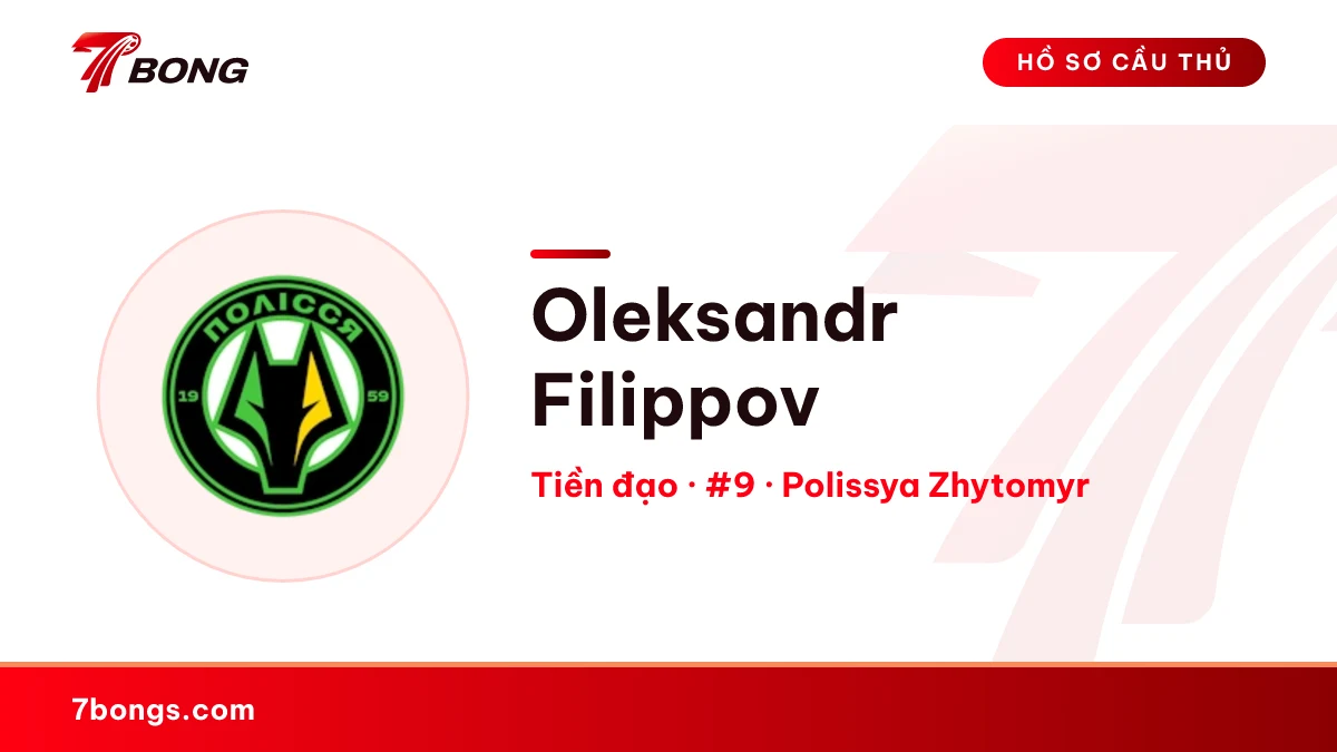 Oleksandr Filippov — Polissya Zhytomyr