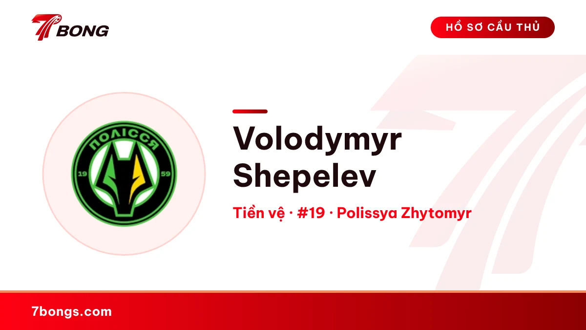 Volodymyr Shepelev — Polissya Zhytomyr