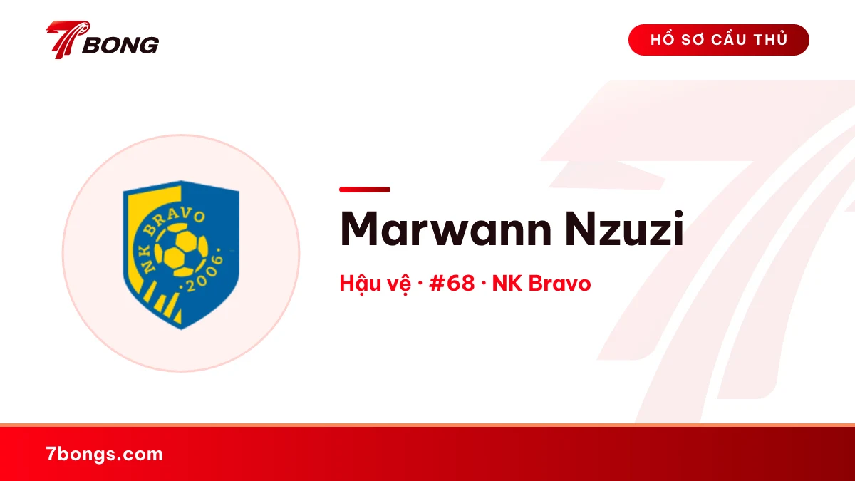 Marwann Nzuzi — NK Bravo
