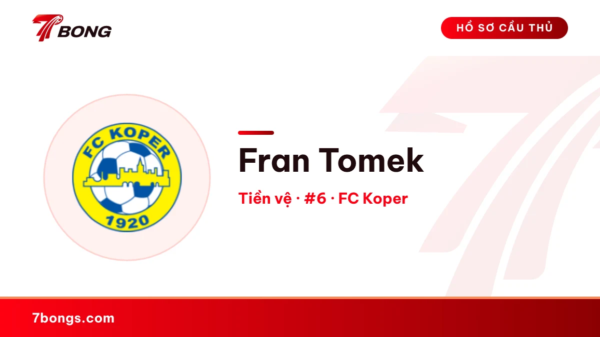Fran Tomek — FC Koper