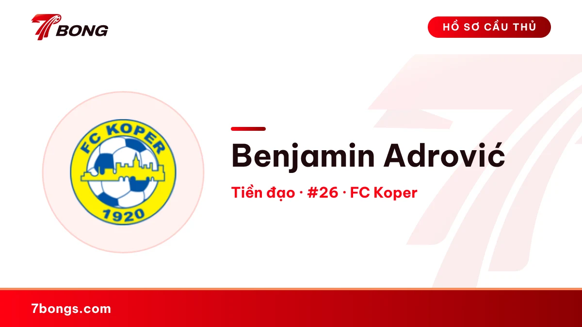 Benjamin Adrović — FC Koper