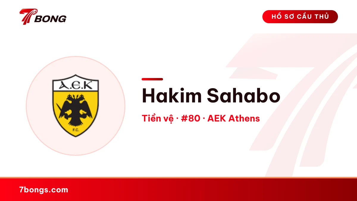 Hakim Sahabo — AEK Athens