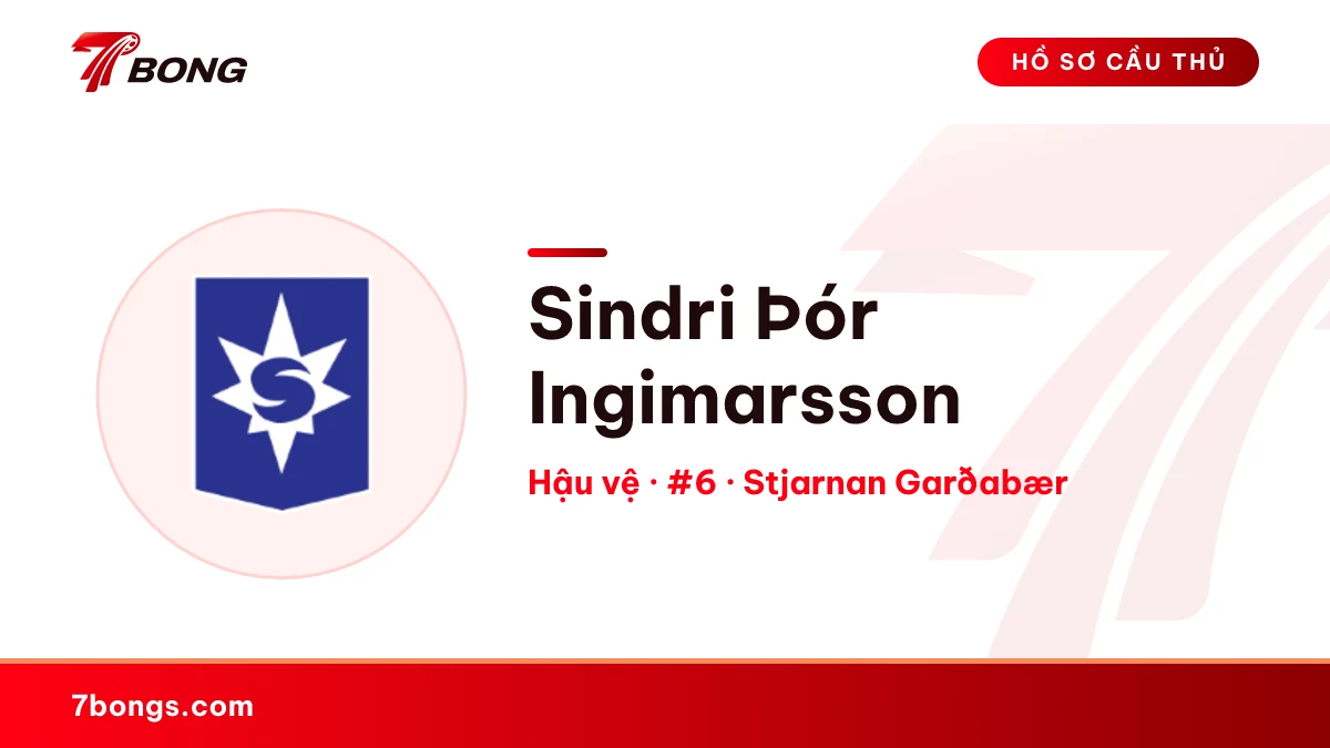 Sindri Þór Ingimarsson — Stjarnan Garðabær